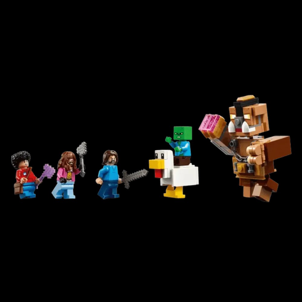 Lego Minecraft Woodland Mansion Fighting Ring - HypeFly India View 2