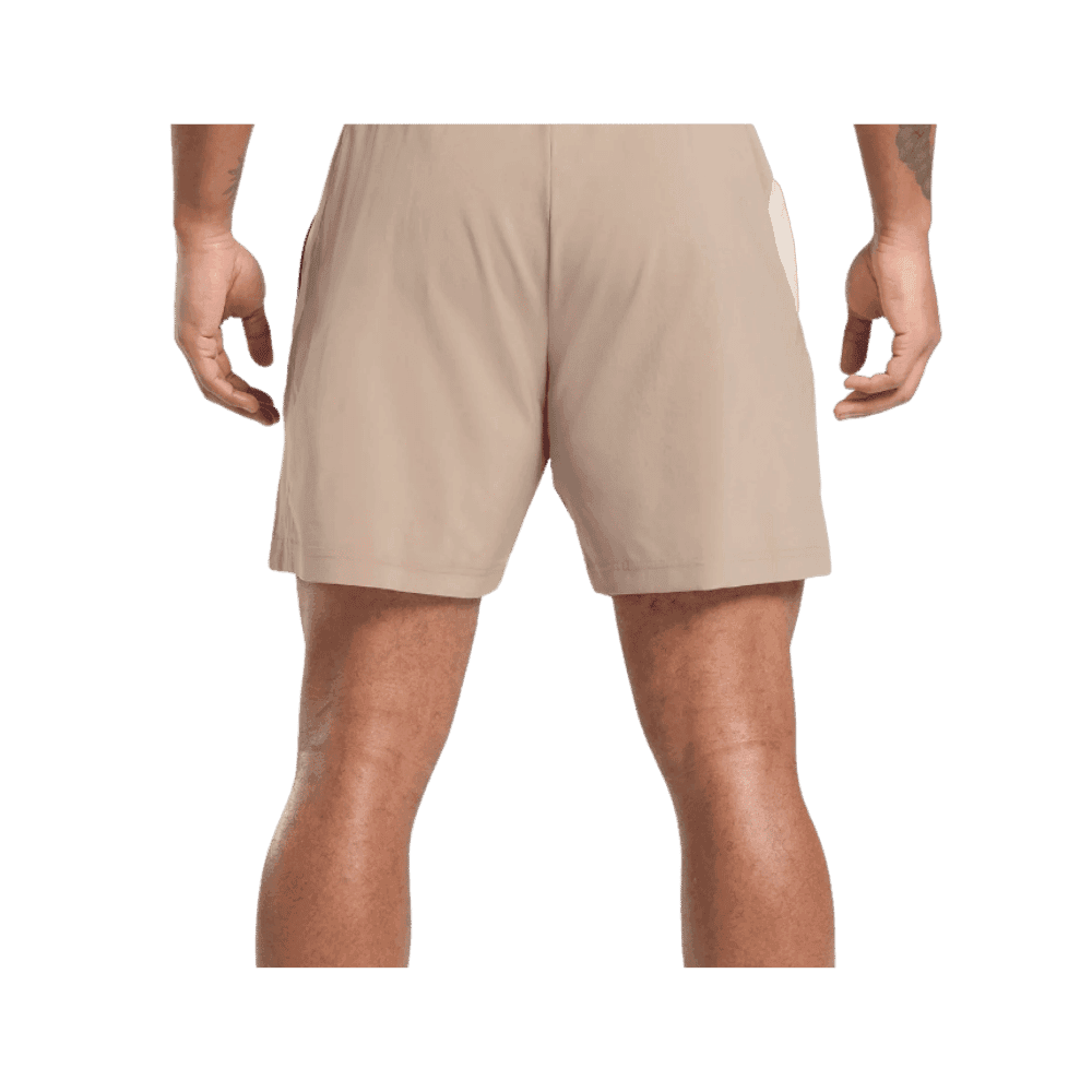 Gymshark Sport Panel 7" Shorts Cement Brown/Pebble Grey - HypeFly India View 2