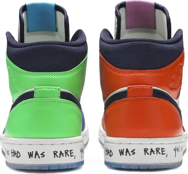 Air Jordan 1 Mid X Melody Ehsani 'Fearless' - HypeFly India View 2