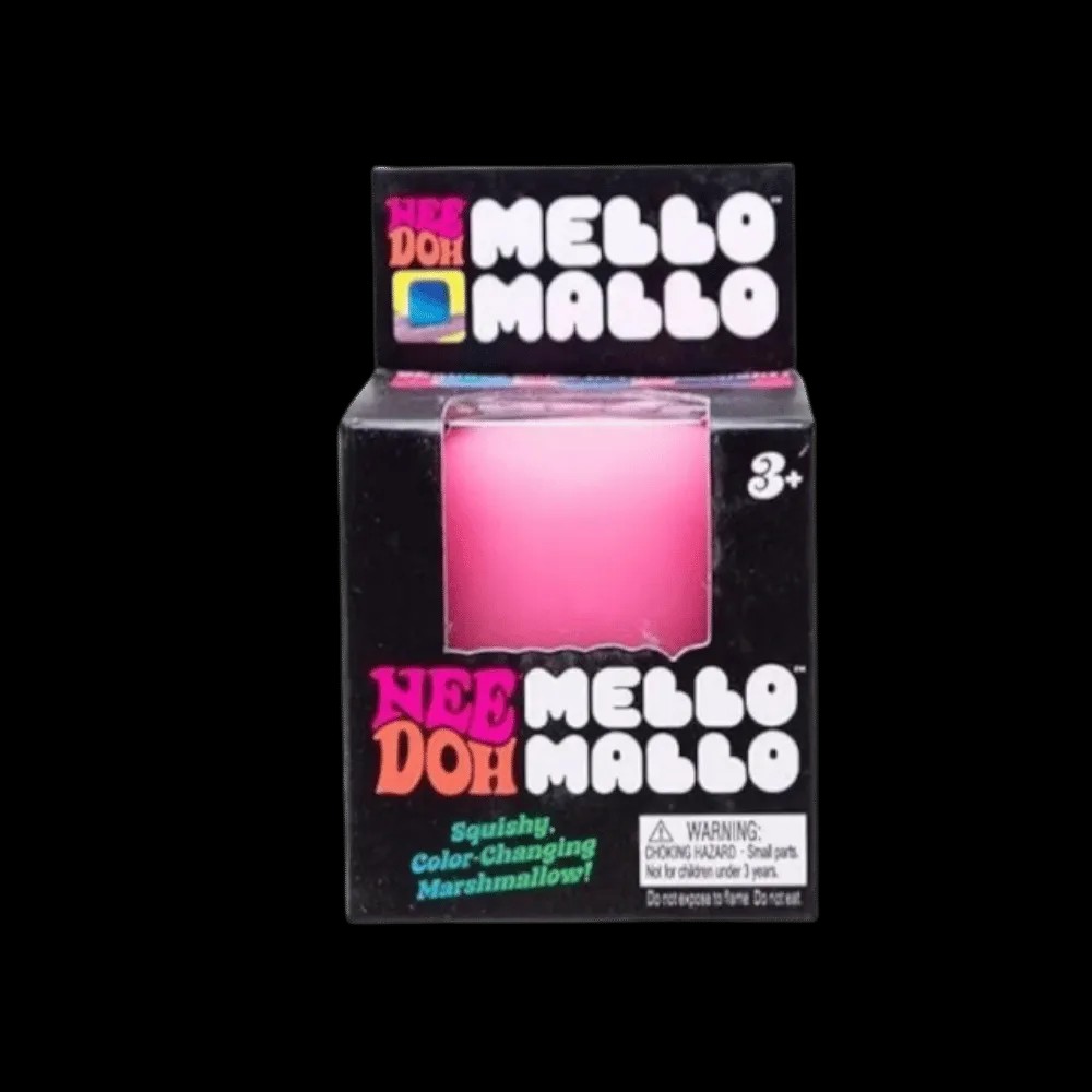 NeeDoh Mello Mallo Squishy Fidget Toy Pink - HypeFly India View 1