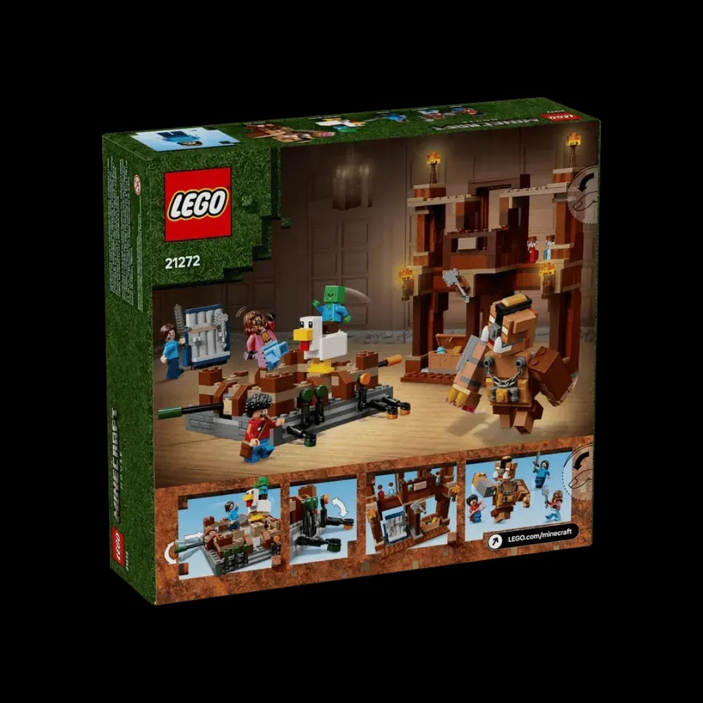 Lego Minecraft Woodland Mansion Fighting Ring - HypeFly India View 3