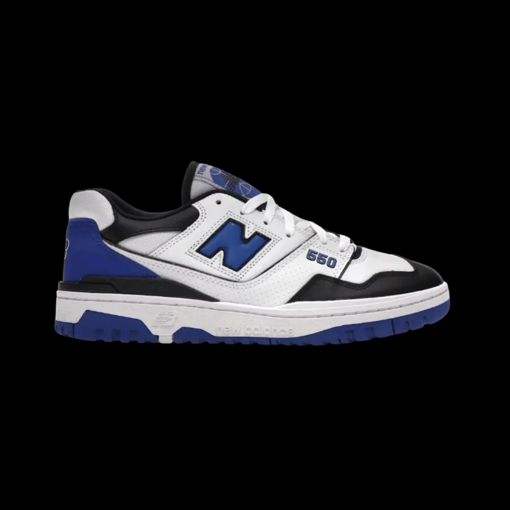 New Balance 550 White Royal Black - HypeFly India View 1