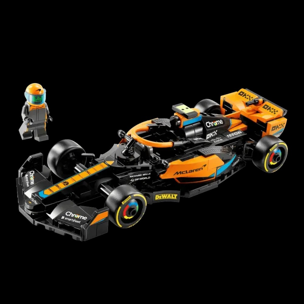 Lego 2023 McLaren Formula 1 Race Car - HypeFly India View 4