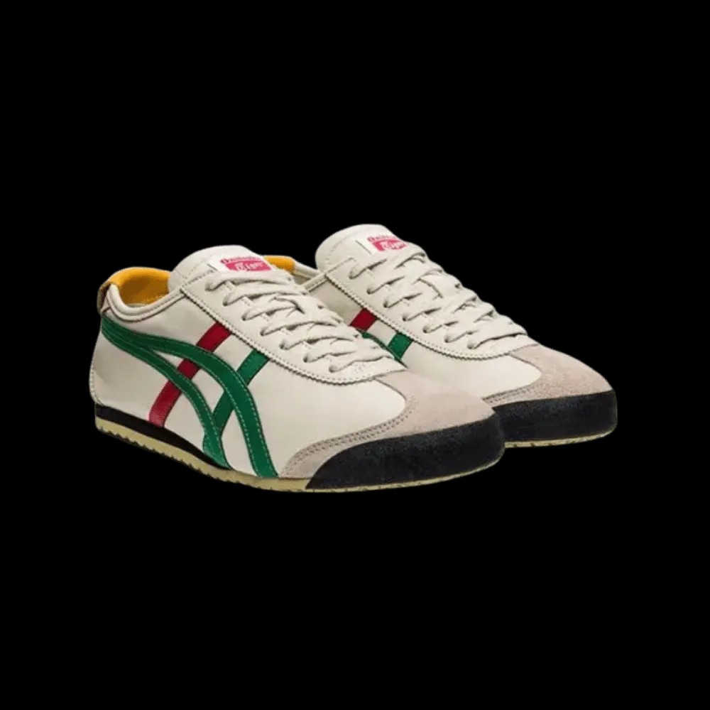Onitsuka Tiger Mexico 66 Birch Green Red Yellow - HypeFly India View 4