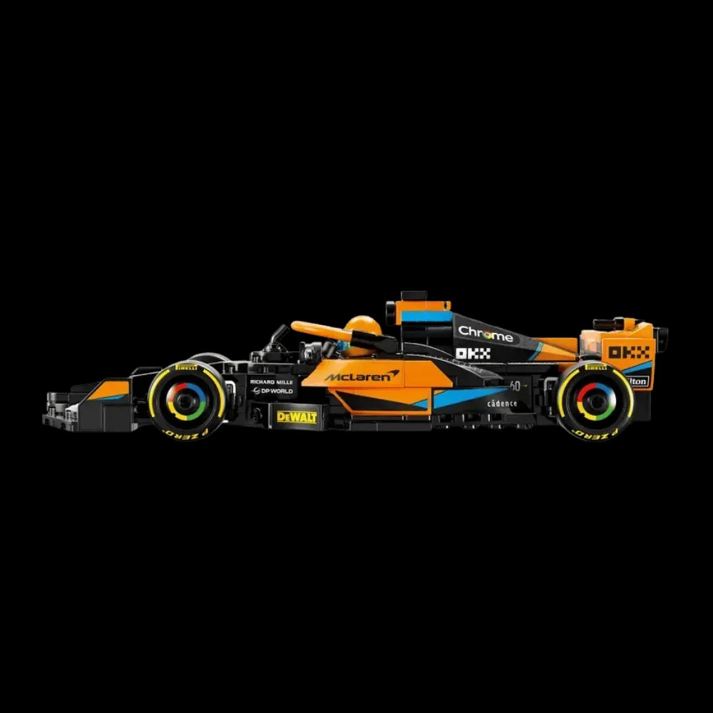 Lego 2023 McLaren Formula 1 Race Car - HypeFly India View 3