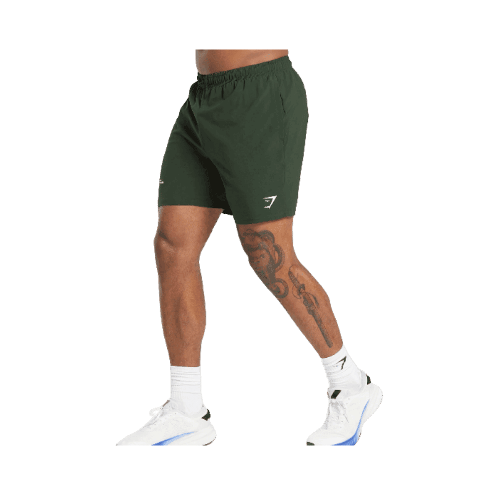 Gymshark Conditioning Club Shorts Trail Green - HypeFly India View 2
