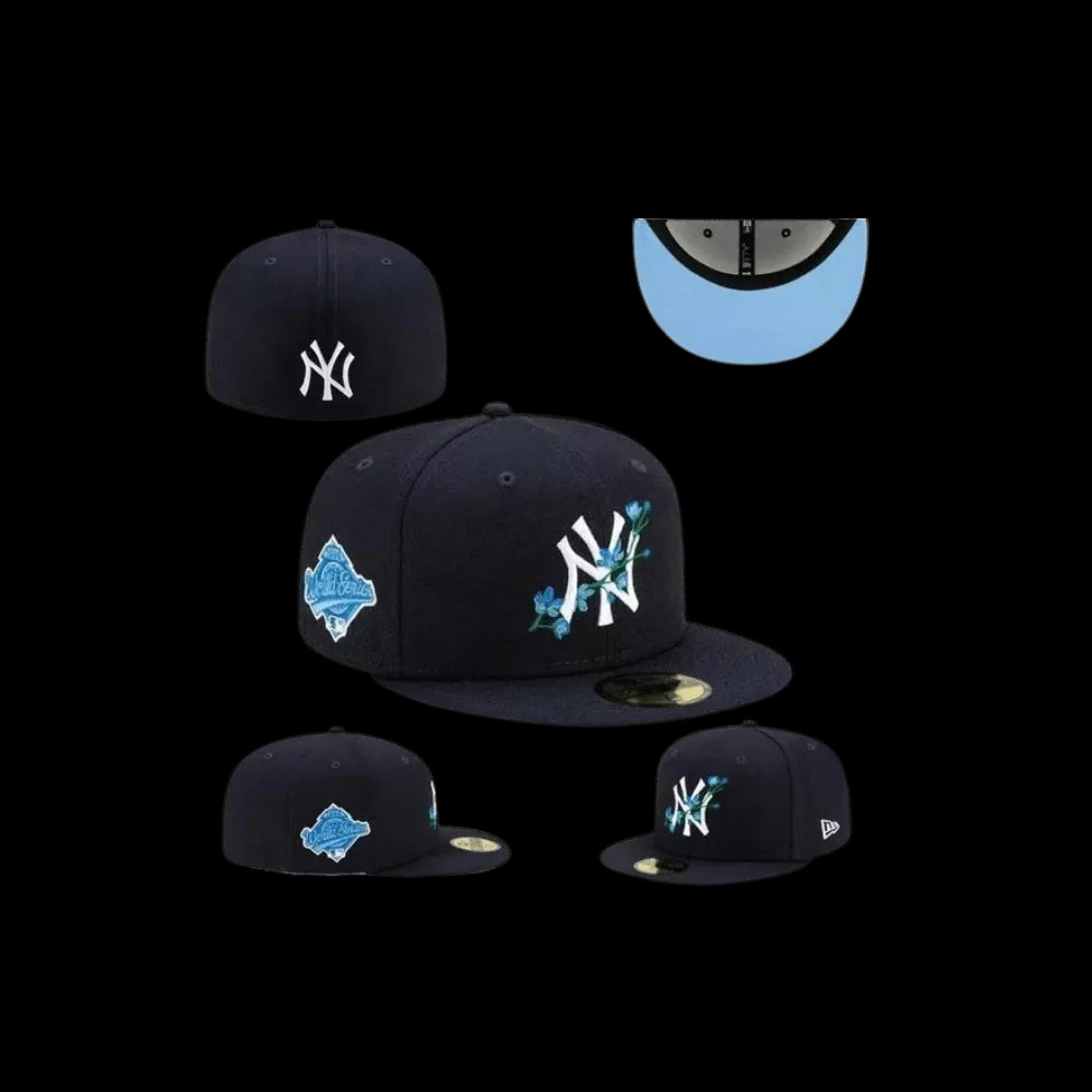 New Era 59Fifty New York Yankees Bloom Fitted Cap - HypeFly India View 2