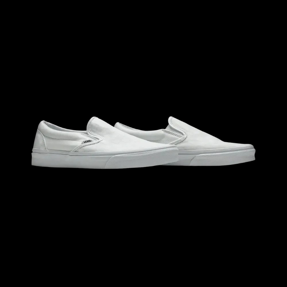 Vans Classic Slip-On Checkerboard Shoe True White - HypeFly India View 5