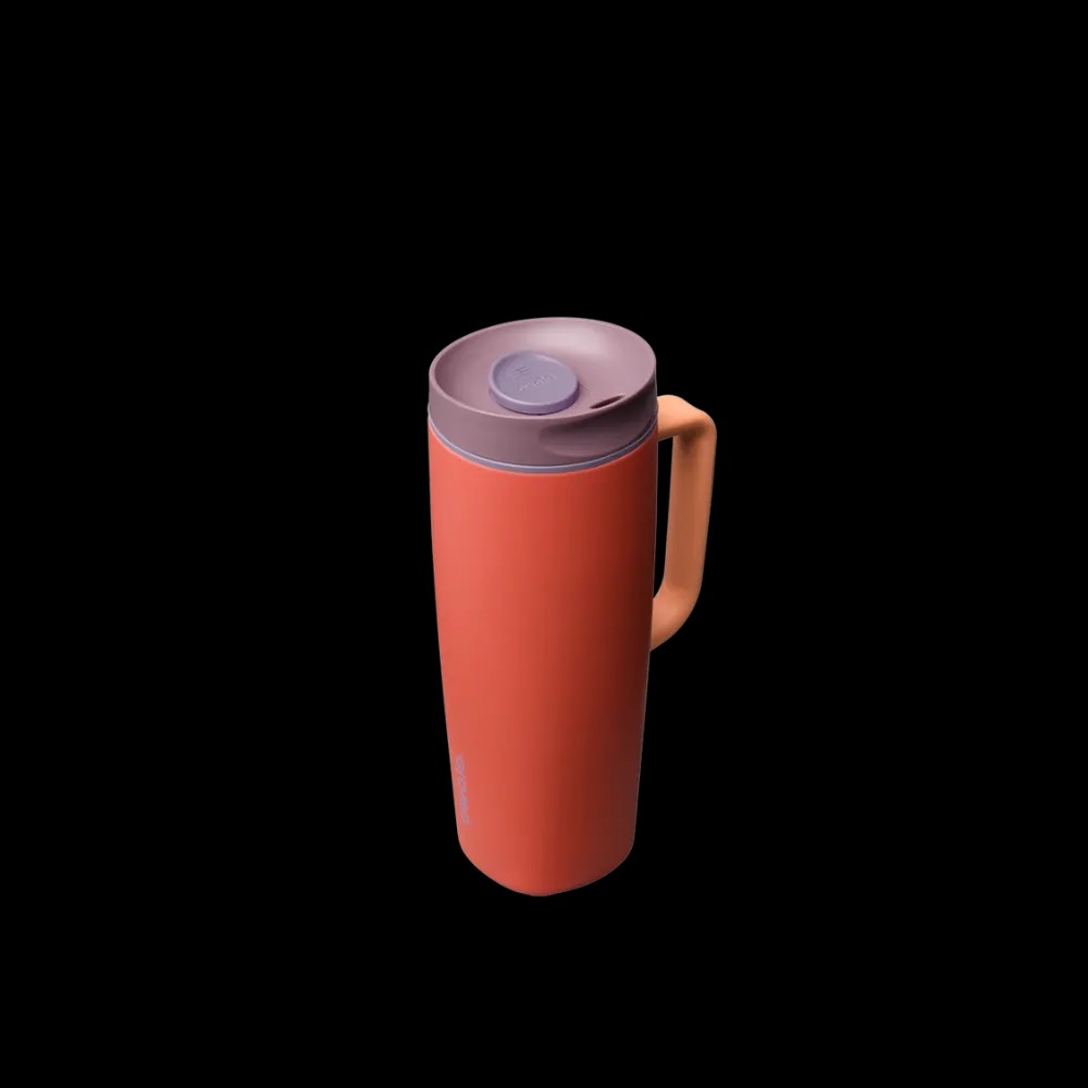 Owala Smoothsip-Slider-With-Handle 24oz "Terracotta Sunset" - HypeFly India View 4