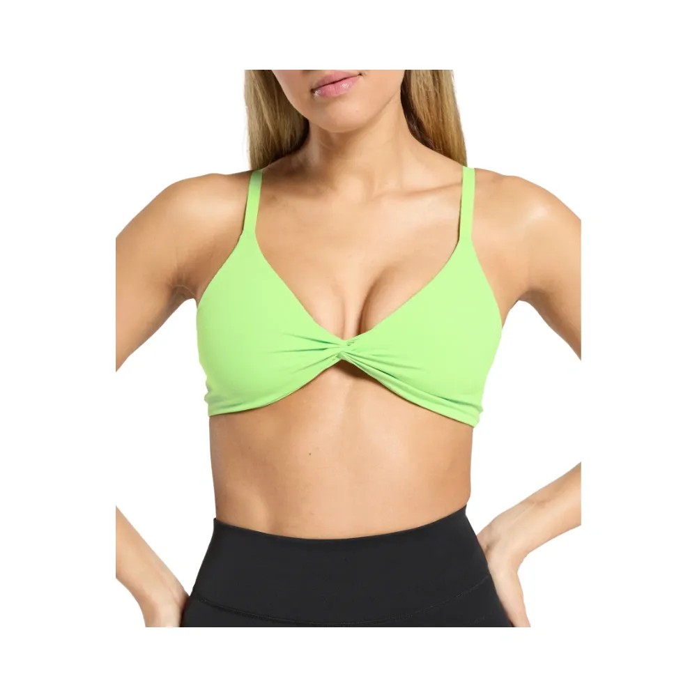 Gymshark Twist Front Bralette - Light Support Energy Gelato Green - HypeFly India View 3
