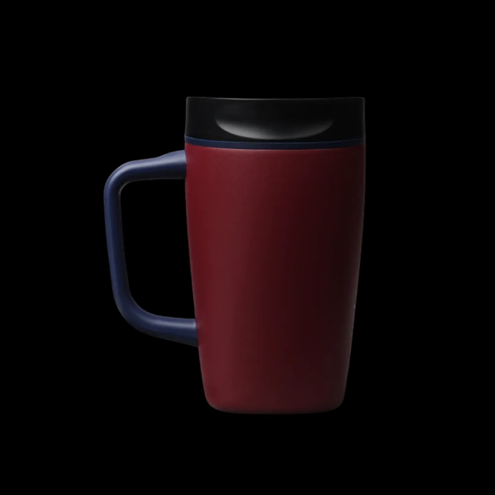 Owala Smoothsip-Slider-With-Handle 12oz "Burgundy Bay" - HypeFly India View 5
