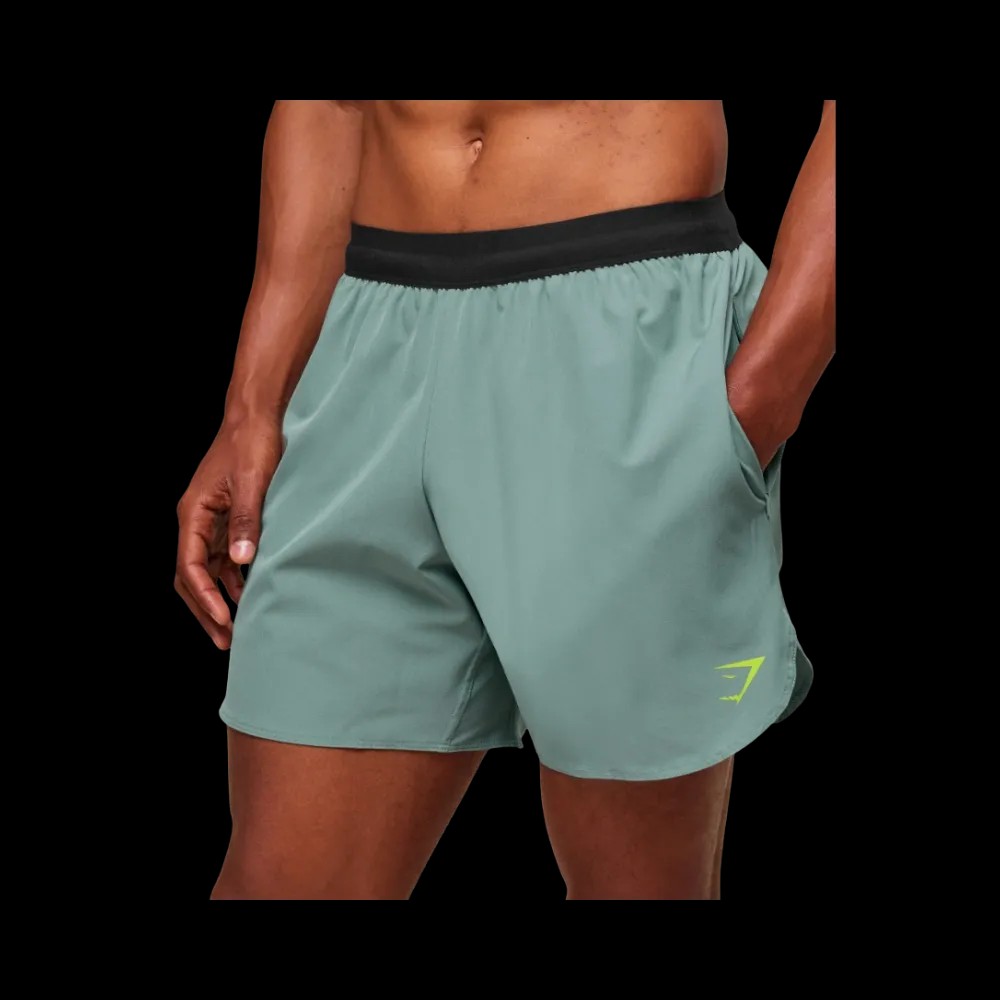 GymShark Fit Repeat 6" Shorts Celeste Blue - HypeFly India View 5