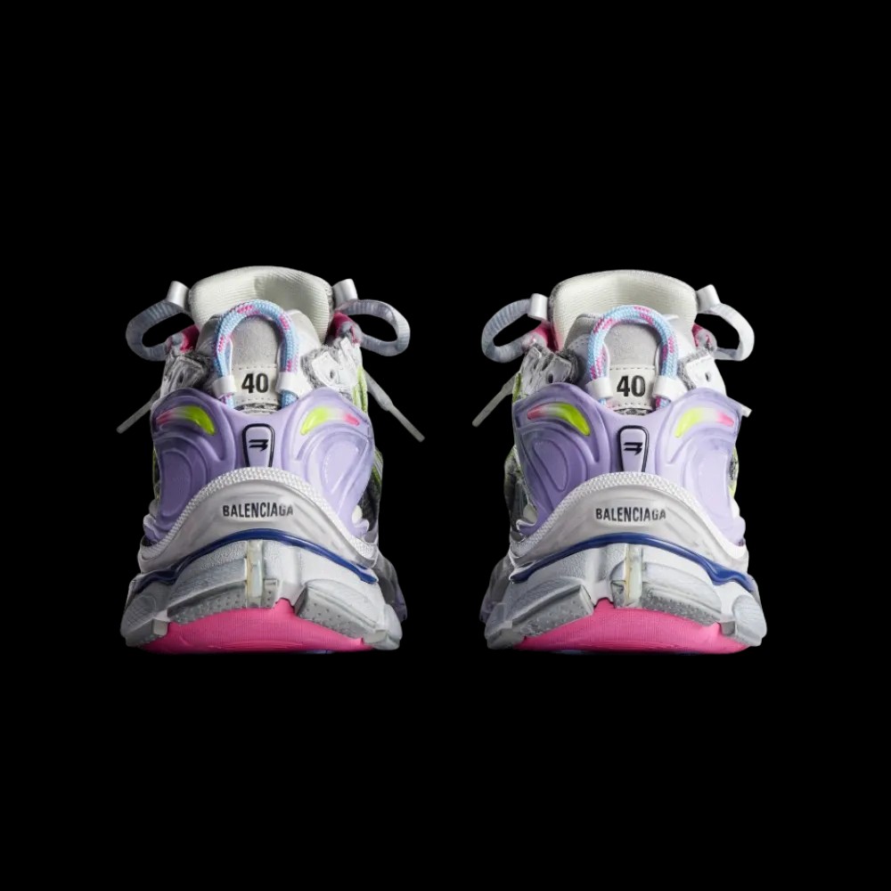 Balenciaga Runner Sneaker In Grey - HypeFly India View 2