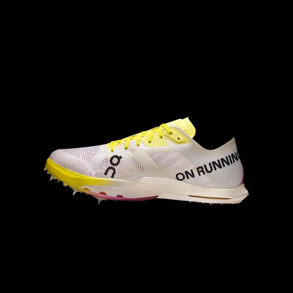 On Runnng Cloudspike Citius 2 White Raspberry - HypeFly India View 2