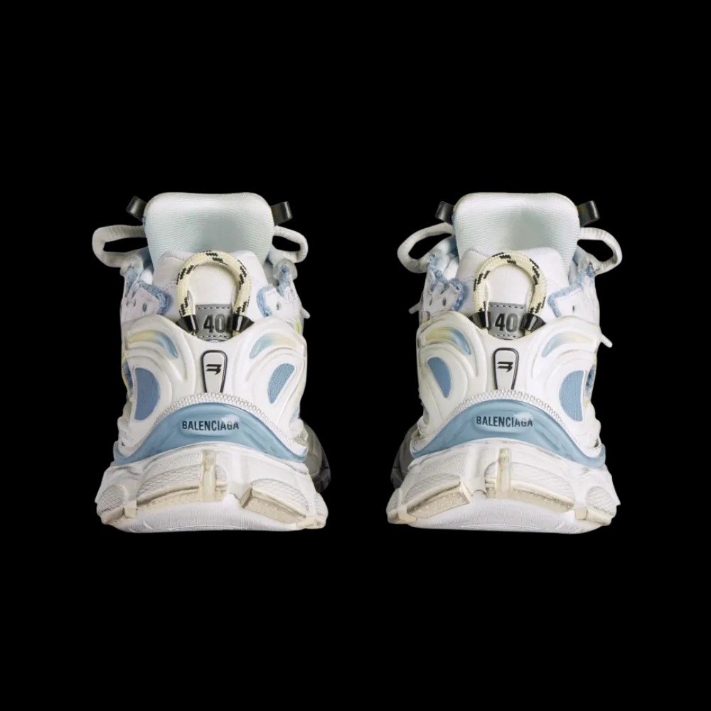 Balenciaga Runner Sneaker In Blue - HypeFly India View 2