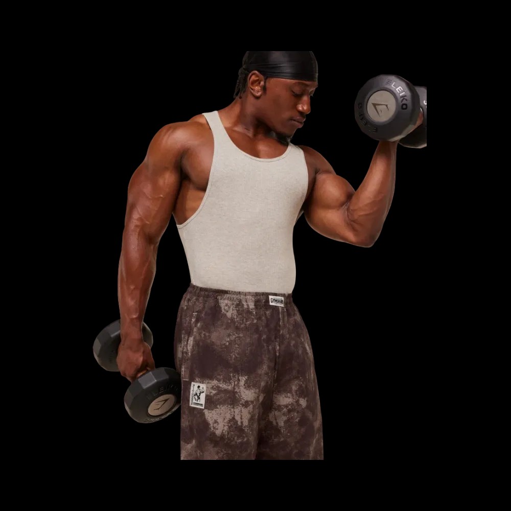 Gymshark Pumper Pants Soul Taupe - HypeFly India View 5