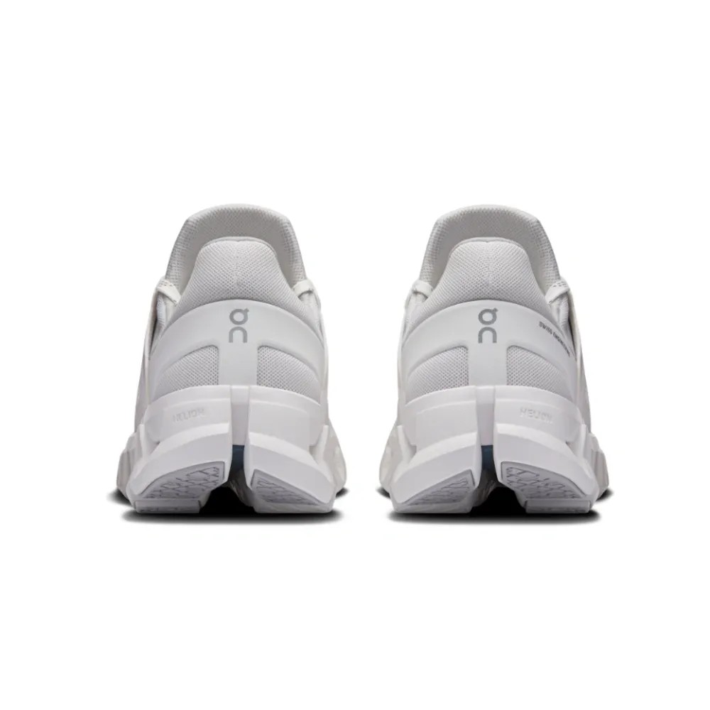 On running Cloudswift 4 AD White | White - HypeFly India View 5