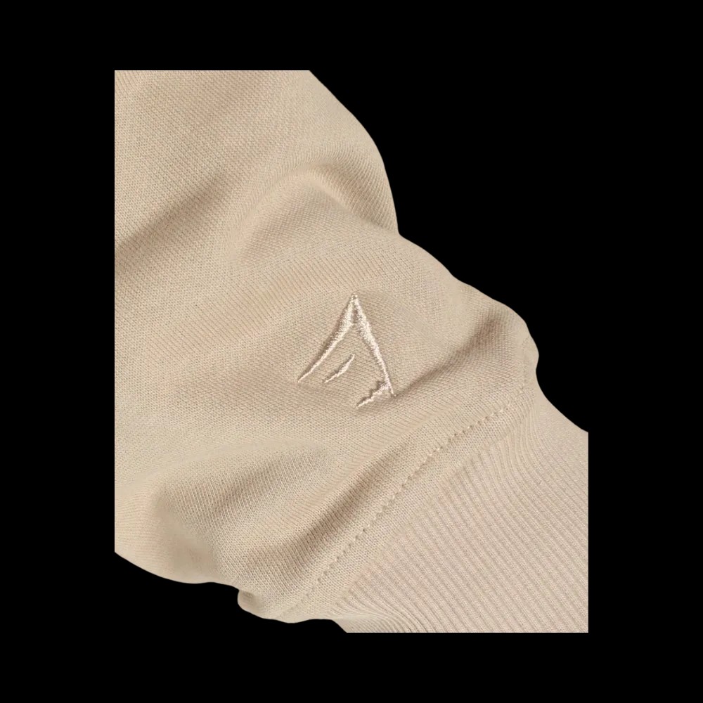 Gymshark Rest Day Essentials Hoodie Oversized Fit Sand Brown - HypeFly India View 5
