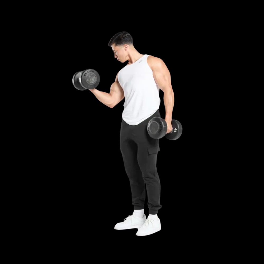 Gymshark Critical Tank Slim Fit White - HypeFly India View 2