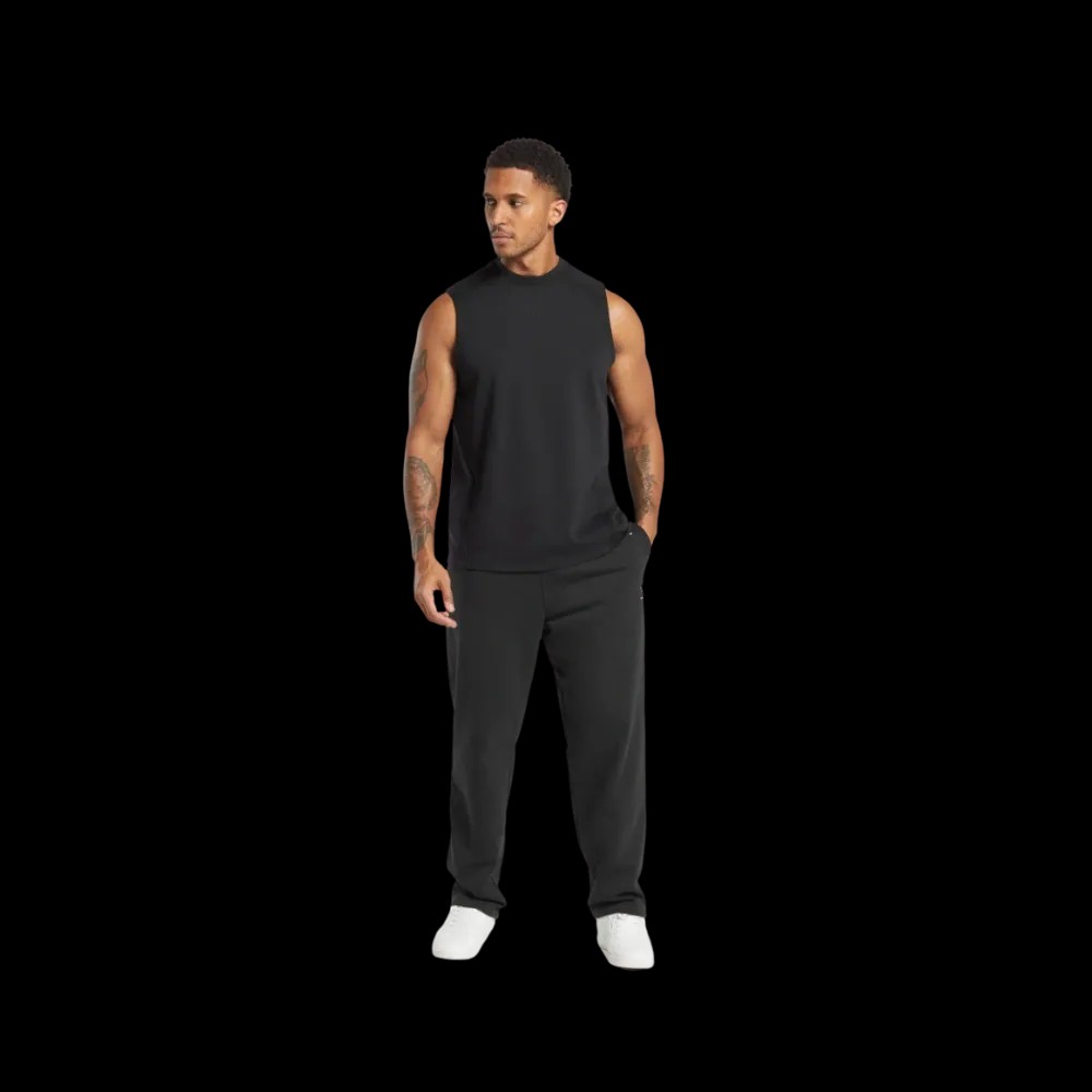 Gymshark Heavyweight Tank Oversized Fit Black - HypeFly India View 2