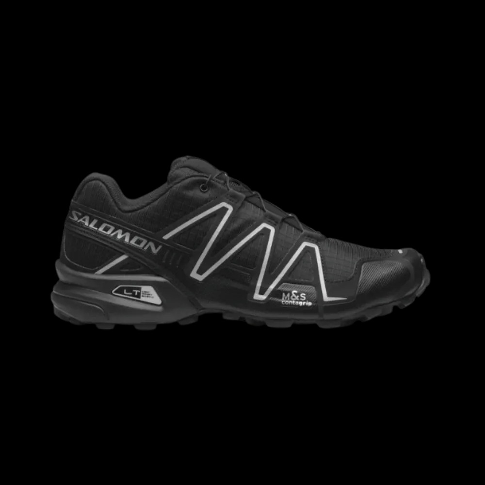 Salomon SPEEDCROSS 3 Black / Ftw Silver - HypeFly India View 1
