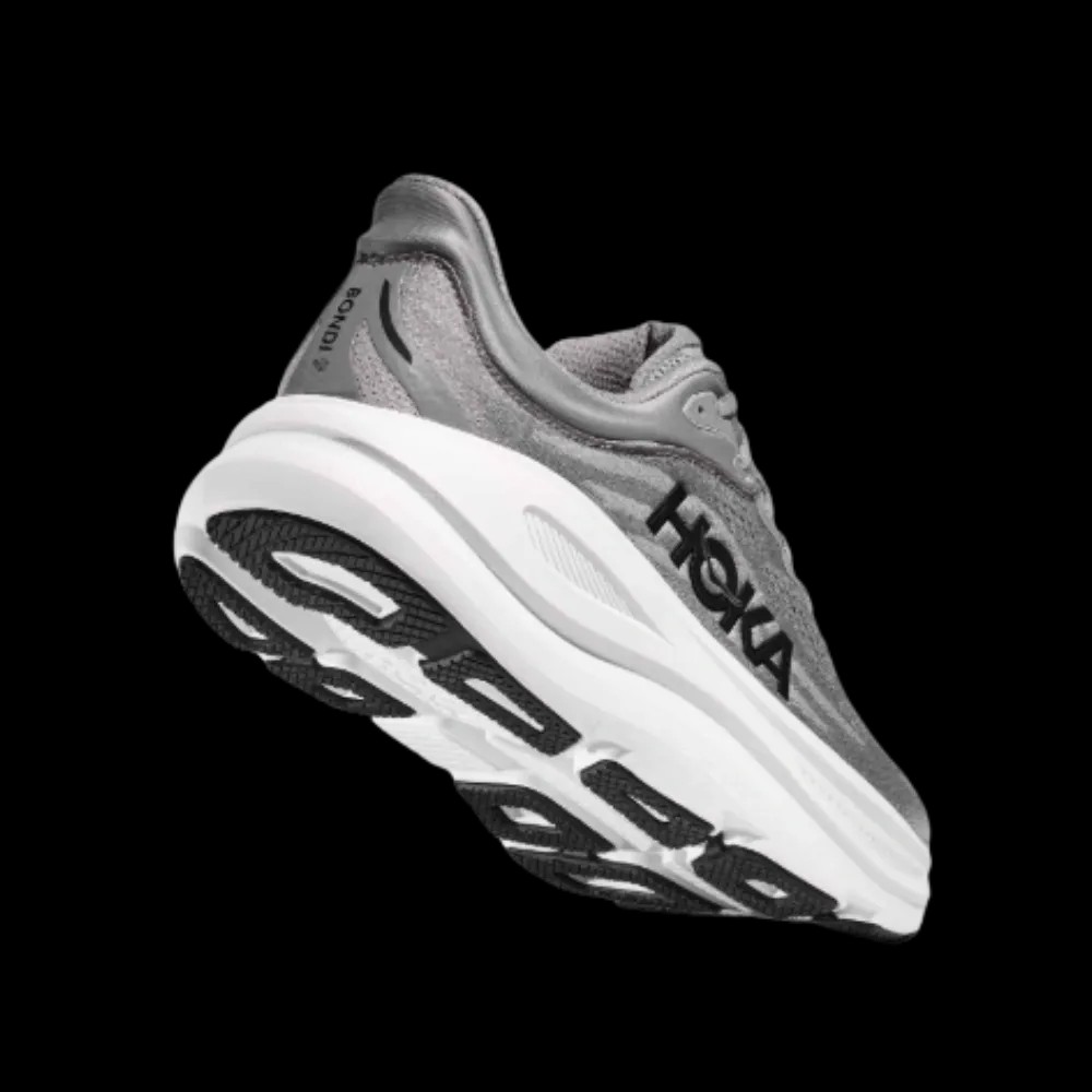 Hoka Bondi 9 Galactic Grey - HypeFly India View 3