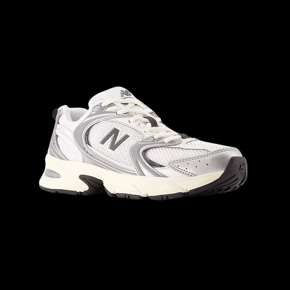 New Balance 530 'Silver Metallic Black Cement' - HypeFly India View 5