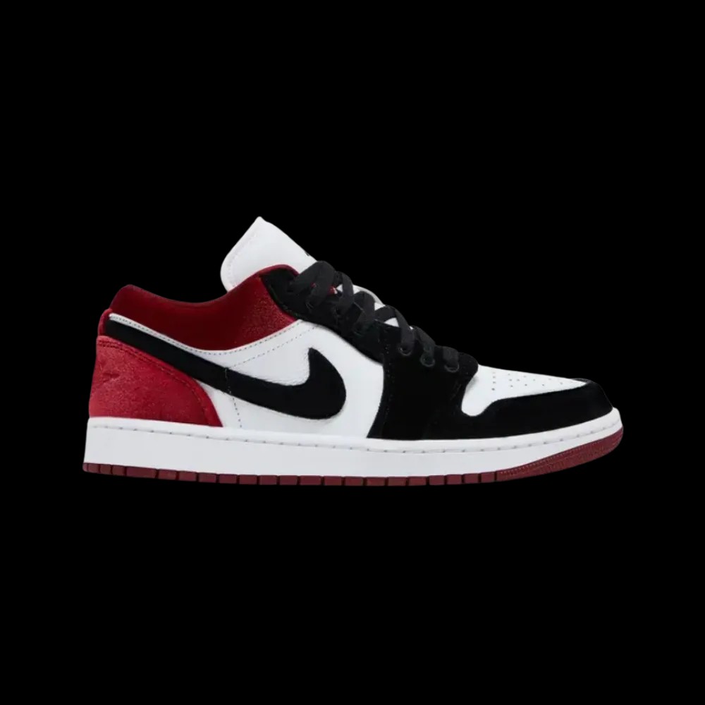 Air Jordan 1 Low SE 'Velvet Black Toe' - HypeFly India View 1
