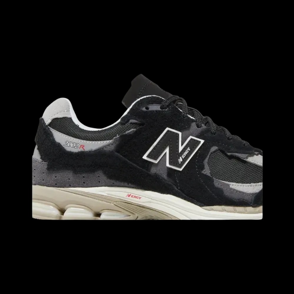 New Balance 2002R Black Grey - HypeFly India View 4