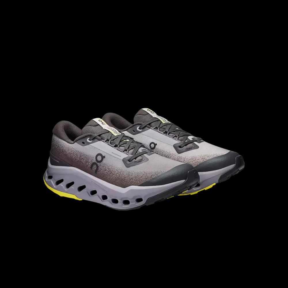 On Running Cloudsurfer Trail 2 Waterproof Black Lilac - HypeFly India View 5