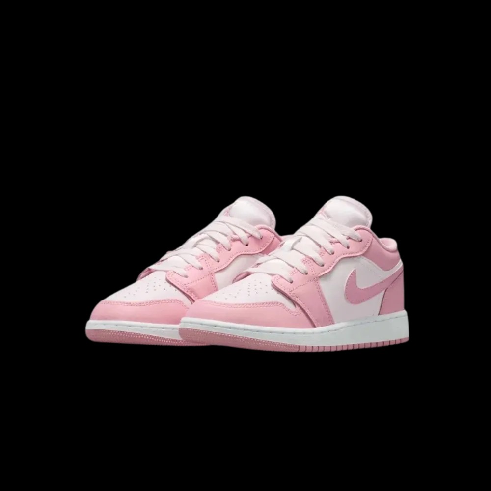 Nike Air Jordan 1 Low Medium Soft Pink White (GS) - HypeFly India View 5