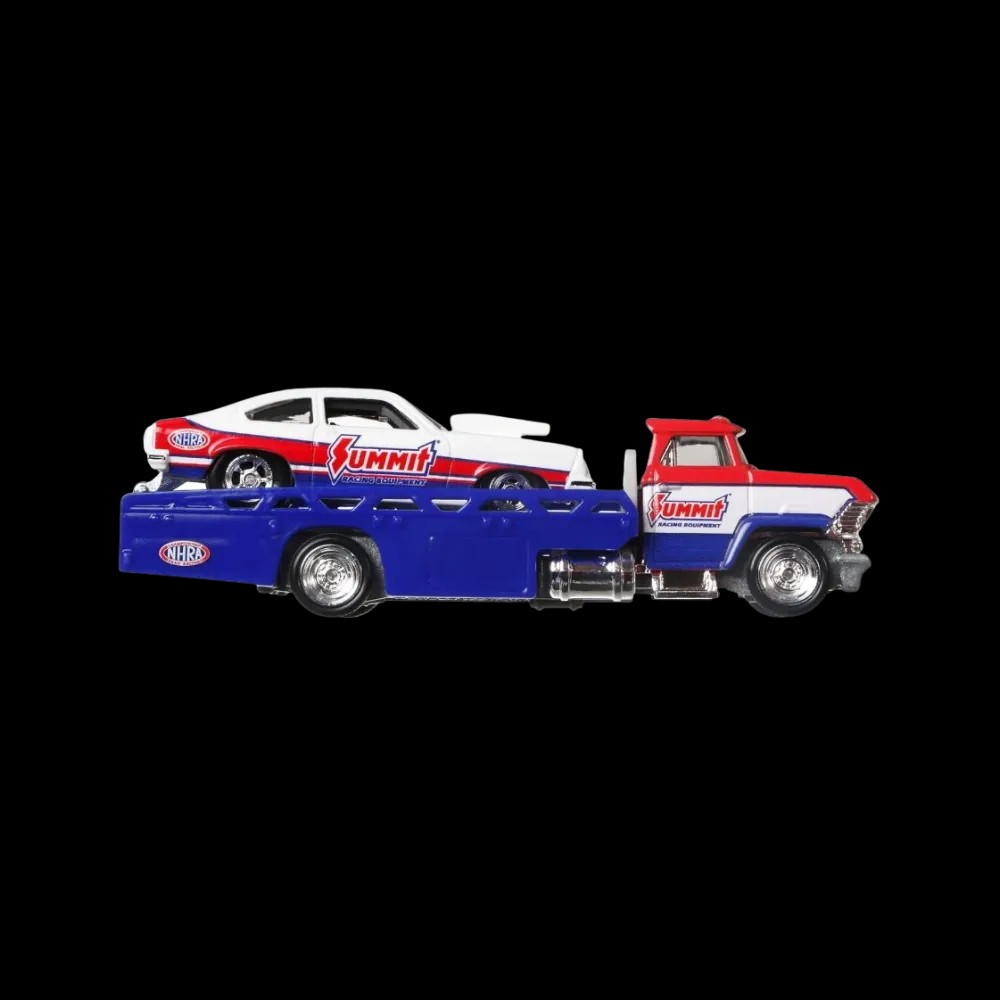 Hot Wheels Car Culture Team Transport '74 Chevrolet Vega Pro Stock & Horizon Hauler 2-Pack - HypeFly India View 3
