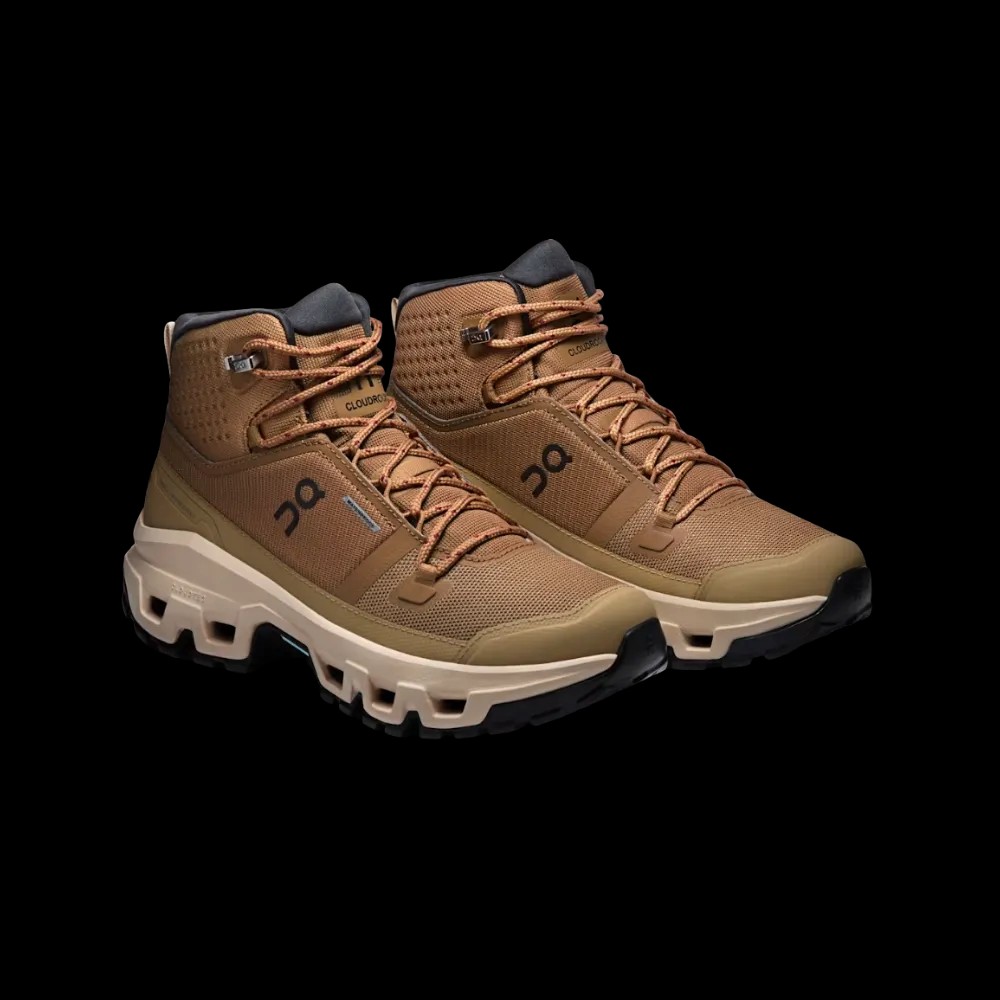 On Running Cloudrock Mid Waterproof Sphinx Sand - HypeFly India View 2