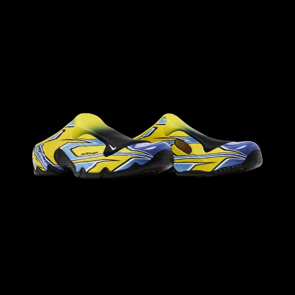 Supreme x Nike Clogposite 'Opti Yellow Blue' - HypeFly India View 5