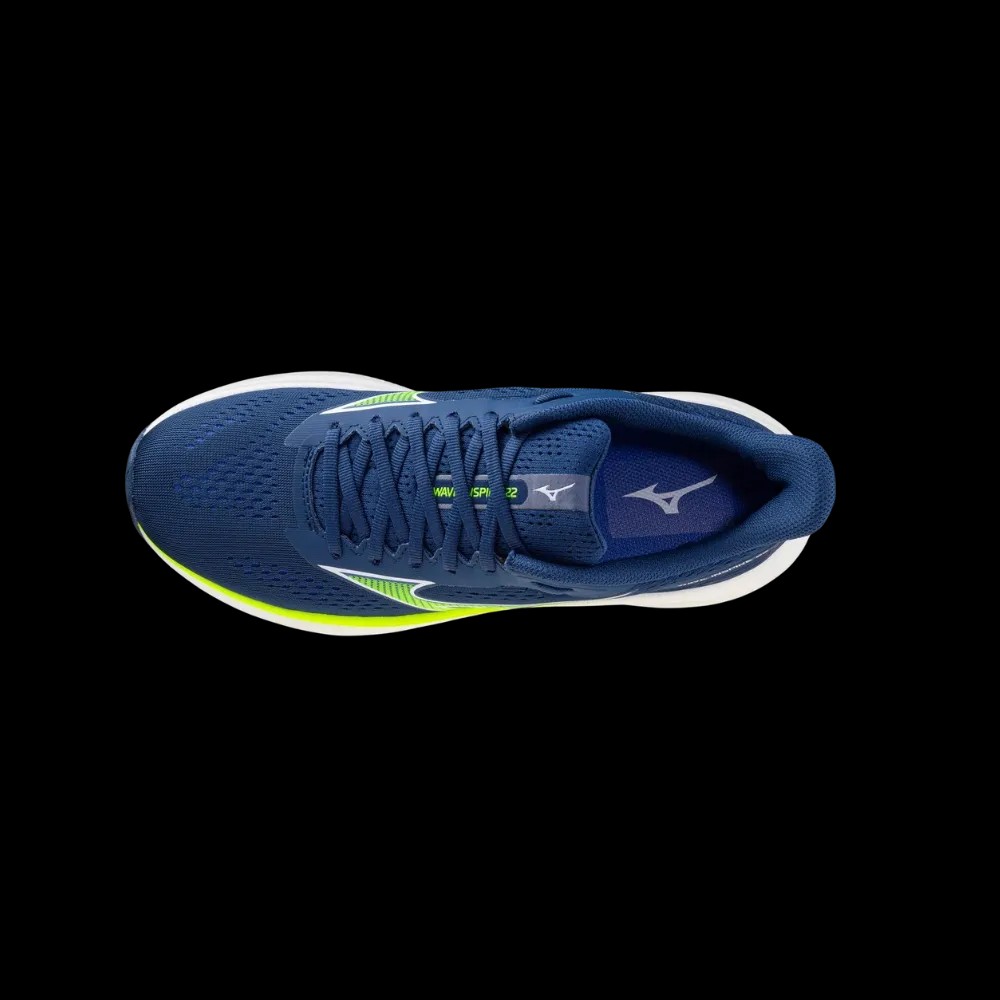 Mizuno Wave Inspire 22 Estate Blue-White - HypeFly India View 5