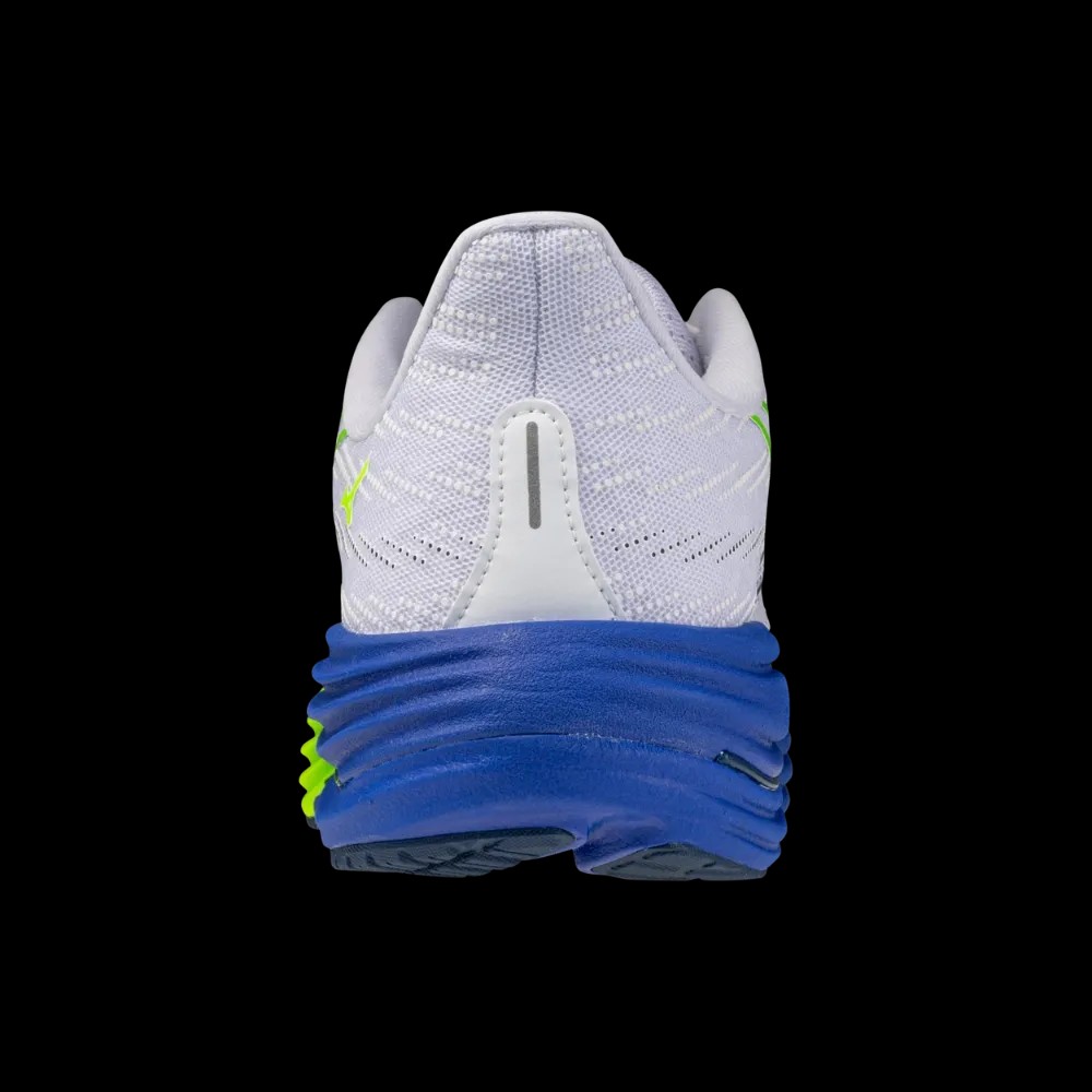 Mizuno Wave Rider 29 White-Estate Blue - HypeFly India View 2