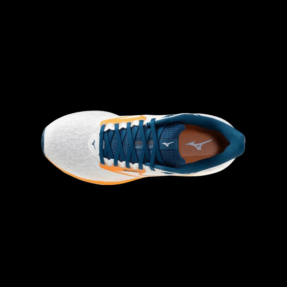 Mizuno Wave Rider 29 Gf White-Autumn Sunset - HypeFly India View 5
