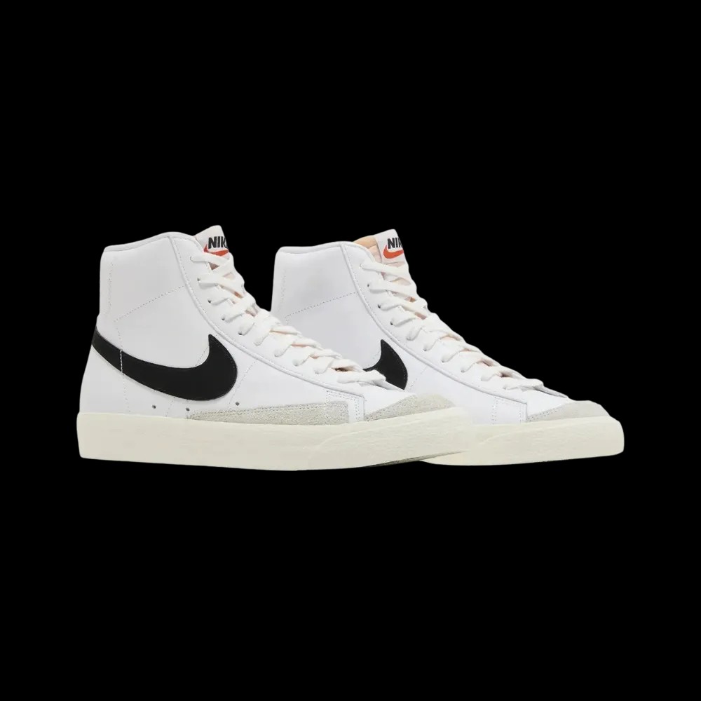Nike Blazer Mid '77 Vintage 'White Black' - HypeFly India View 5