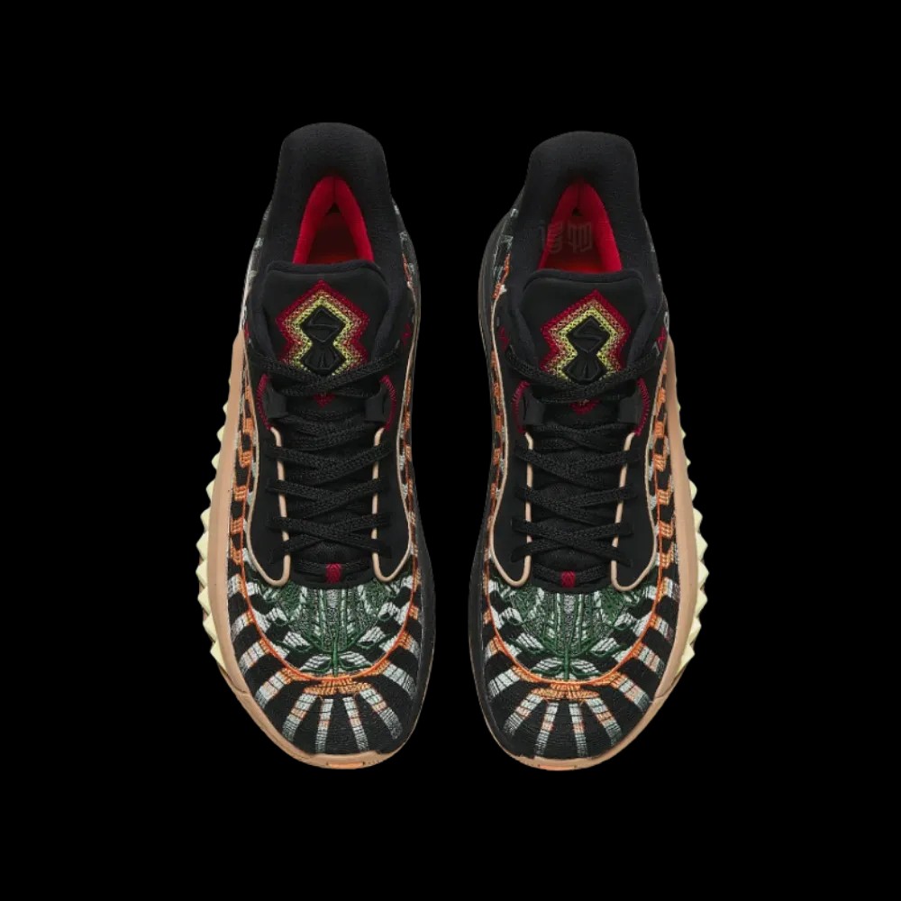 Anta Crazy Tide 6 Pro Black Green Orange - HypeFly India View 2