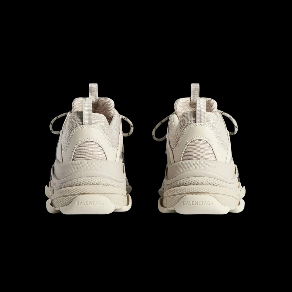 Balenciaga Triple S Tape Sneaker In Beige - HypeFly India View 2