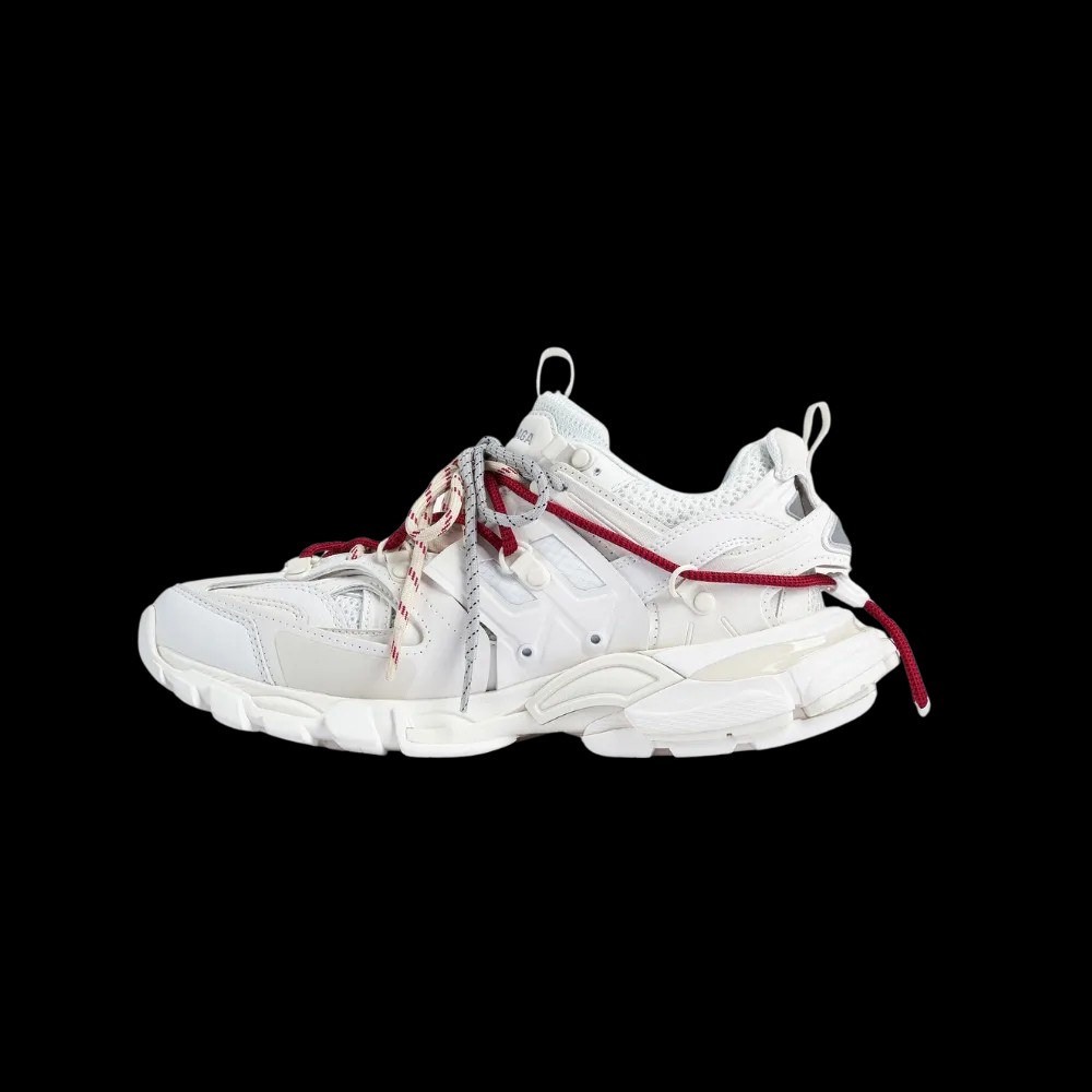 Balenciaga Track Trail Laces Sneaker In White - HypeFly India View 3