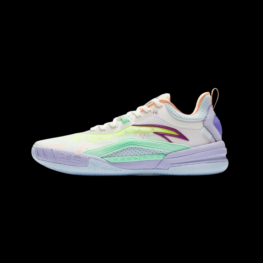 Anta KAI 1 Team “Ribbon” White/Yellow/Green - HypeFly India View 2