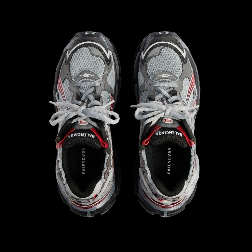 Balenciaga Runner Gradient Sneaker In Grey - HypeFly India View 5