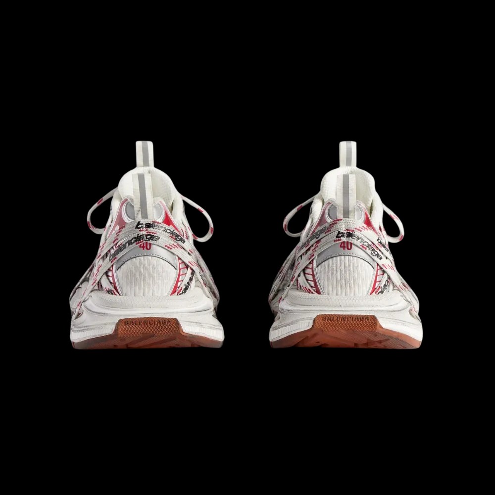 Balenciaga 3XL Extreme Laces Logo Sneaker In Beige - HypeFly India View 2