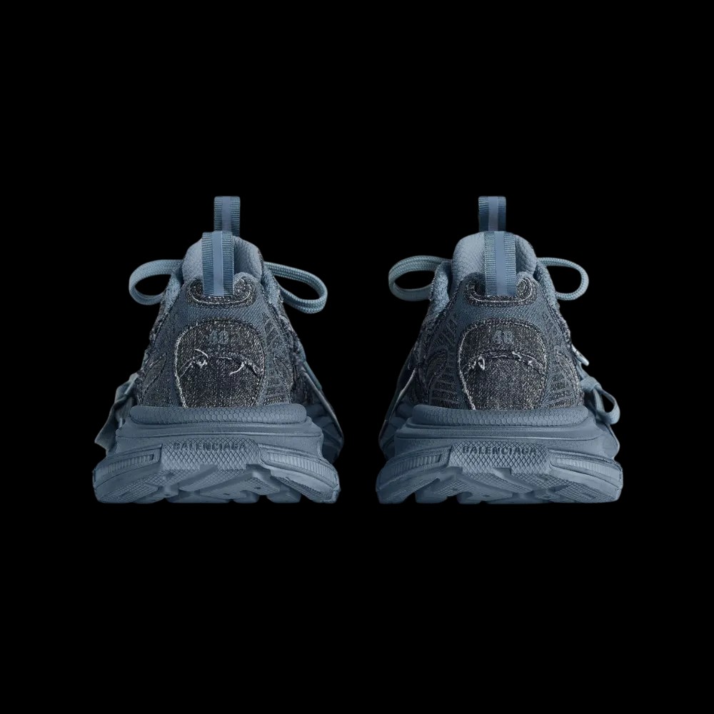 Balenciaga 3XL Sneaker In Blue Denim - HypeFly India View 2