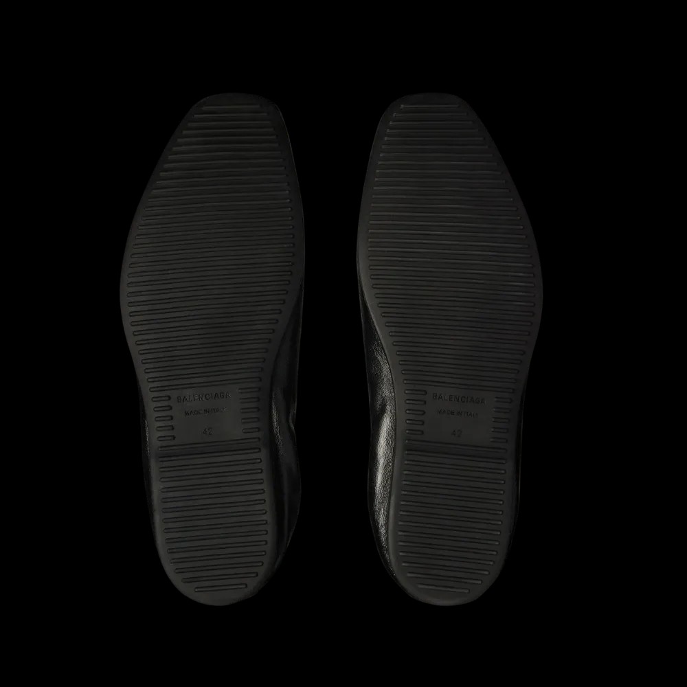Balenciaga Palermo BB Loafer In Black - HypeFly India View 4