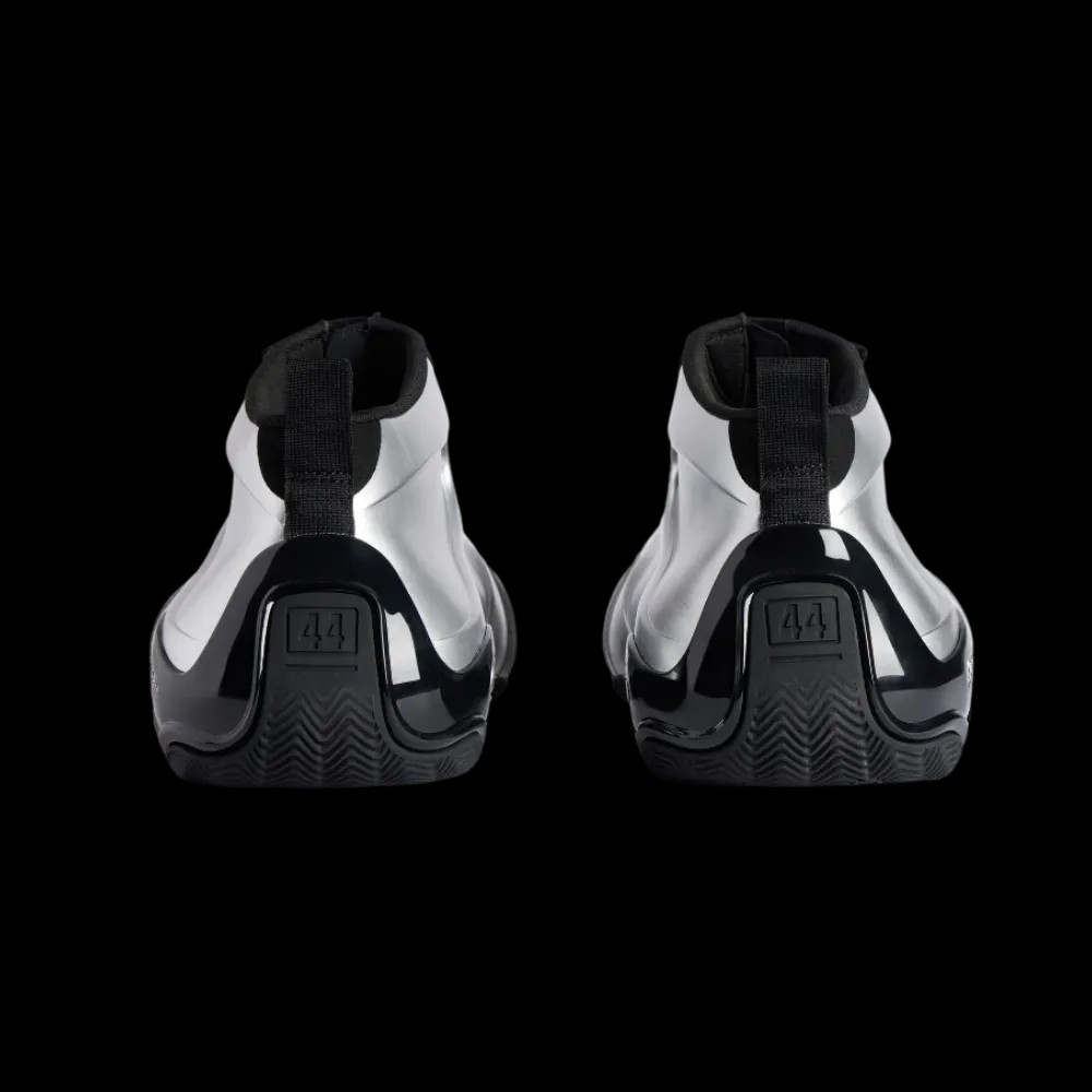 Balenciaga Basketball Sneaker In Silver - HypeFly India View 2