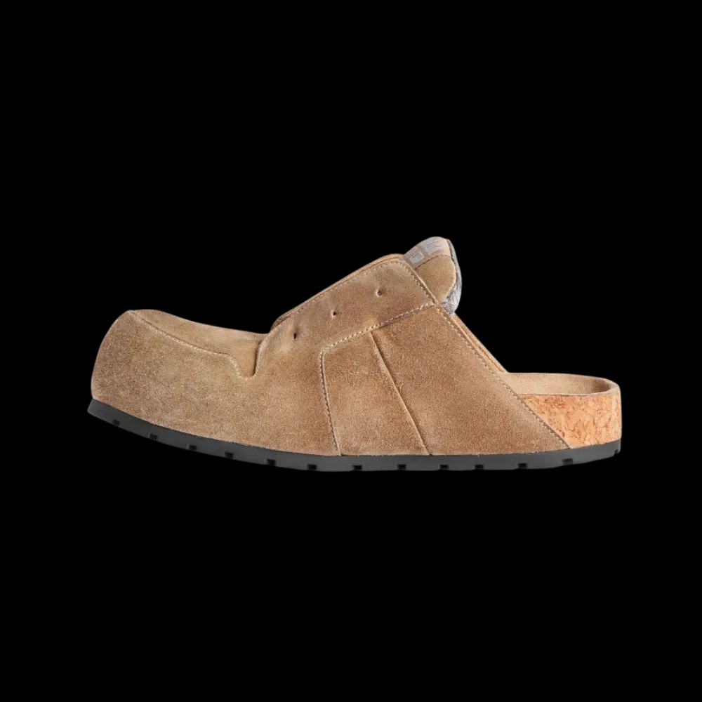 Balenciaga Dumbo Mule In Beige - HypeFly India View 3