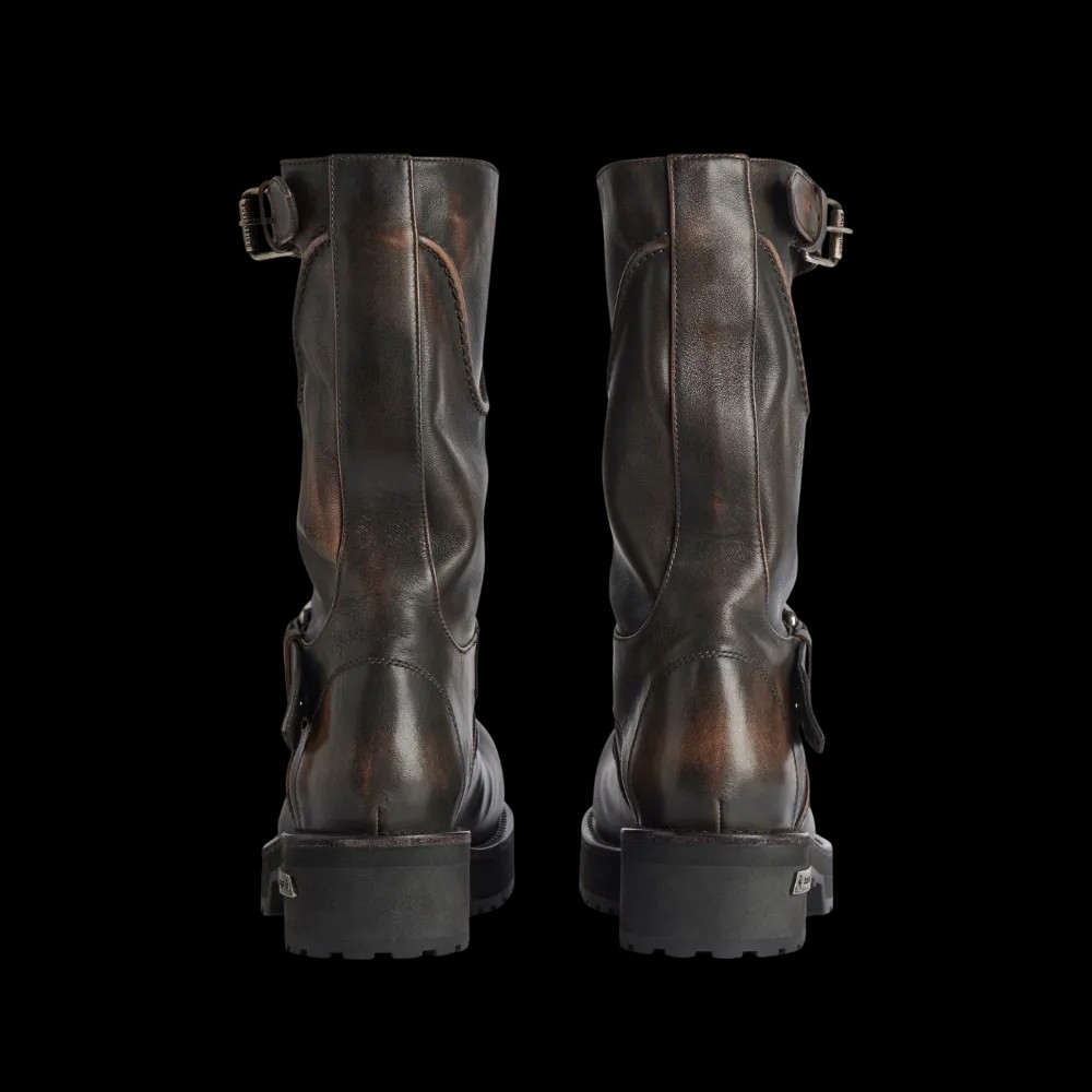 Balenciaga Venom Boot In Brown - HypeFly India View 2