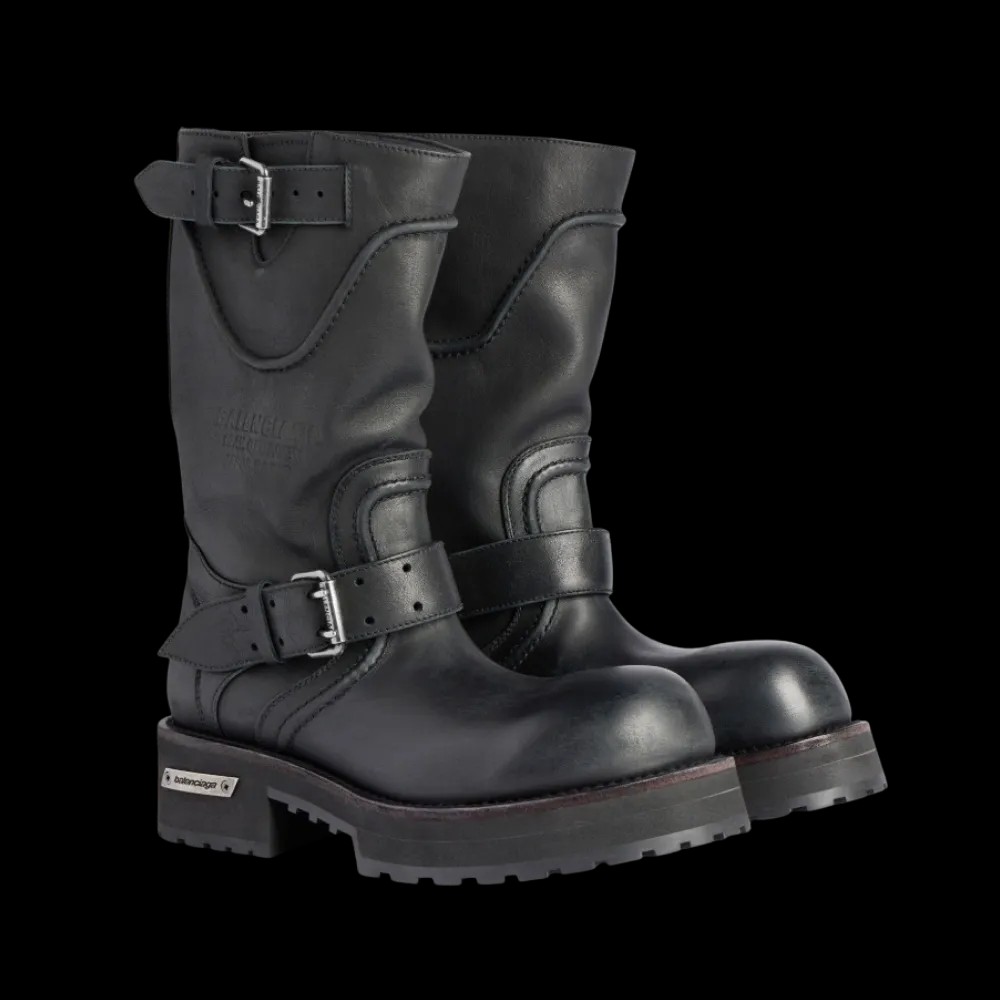 Balenciaga Venom Boot In Black - HypeFly India View 5